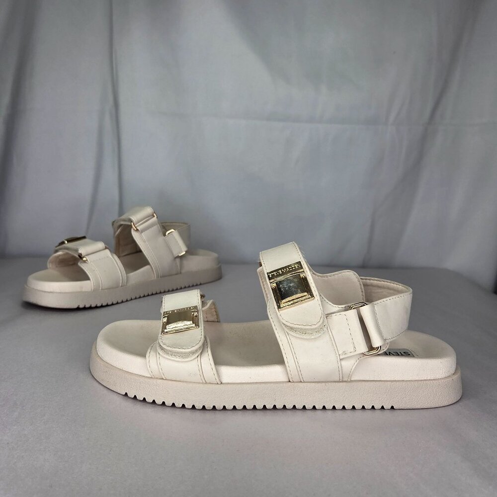 Steve Madden Women's Marnie Slingback Sandal Bone Cream - Picture 2 of 6